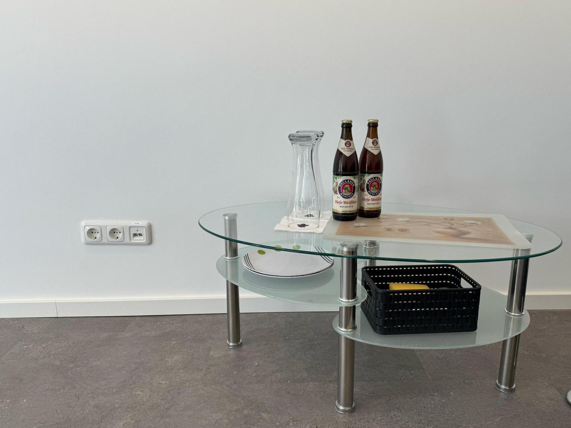 W&P Living Wohnung Mit Ausblick - Parkplatz Biberbach  Bagian luar foto